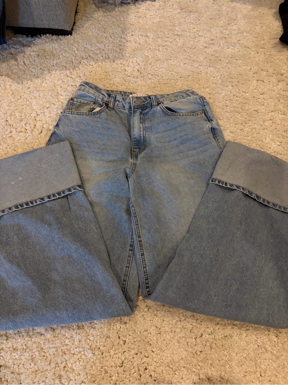Tinseltown Light Blue Relaxed Jeans